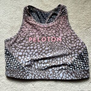 Peloton High Neck Bra Top Size M